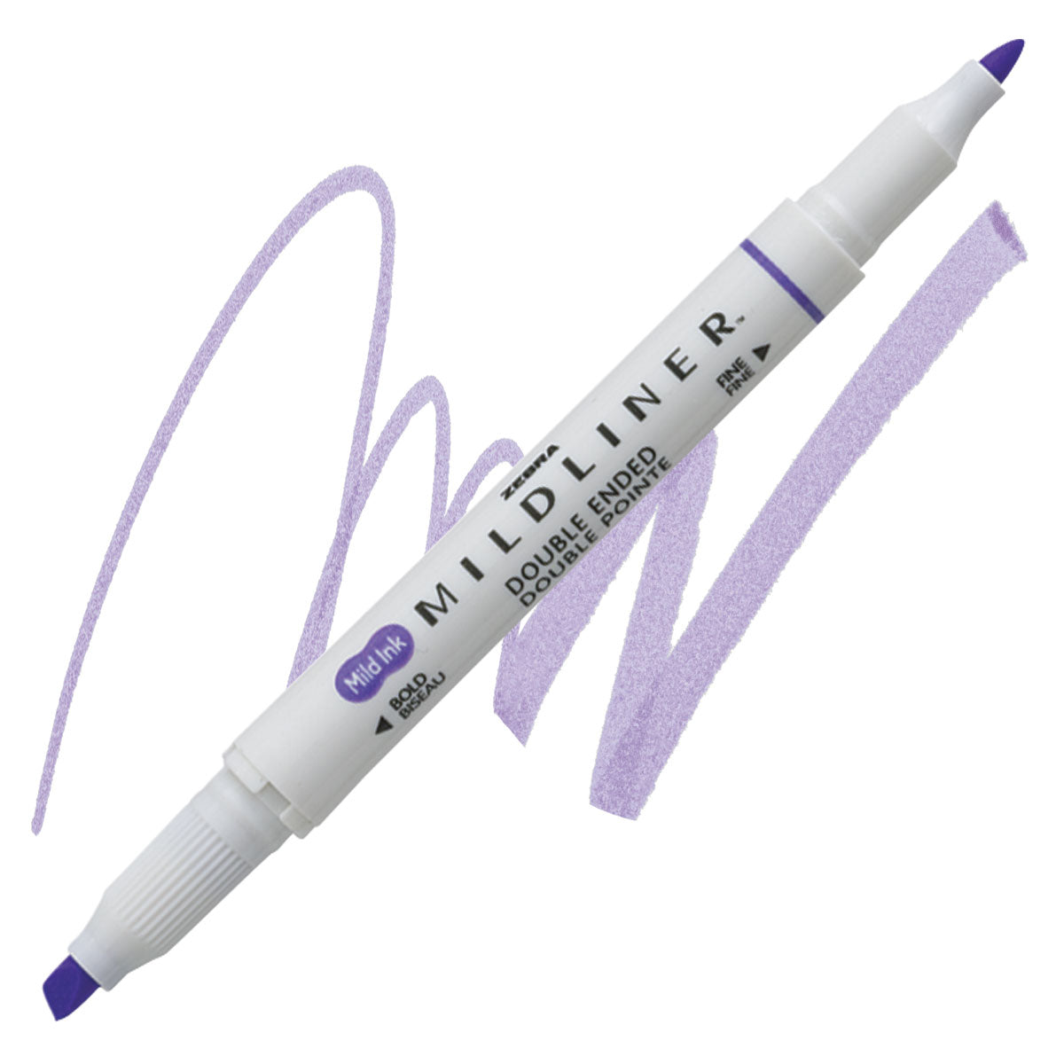 Zebra Mildliner Double Ended Highlighter Marker - Mild Violet – Bumble and  Birch - Stationery and Gifts