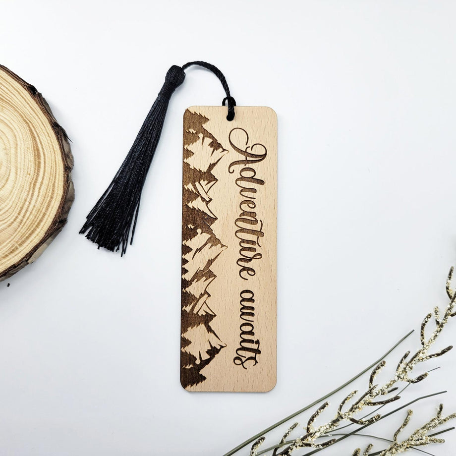 Wood bookmarks  Gifts for book lovers from Bumble and Birch