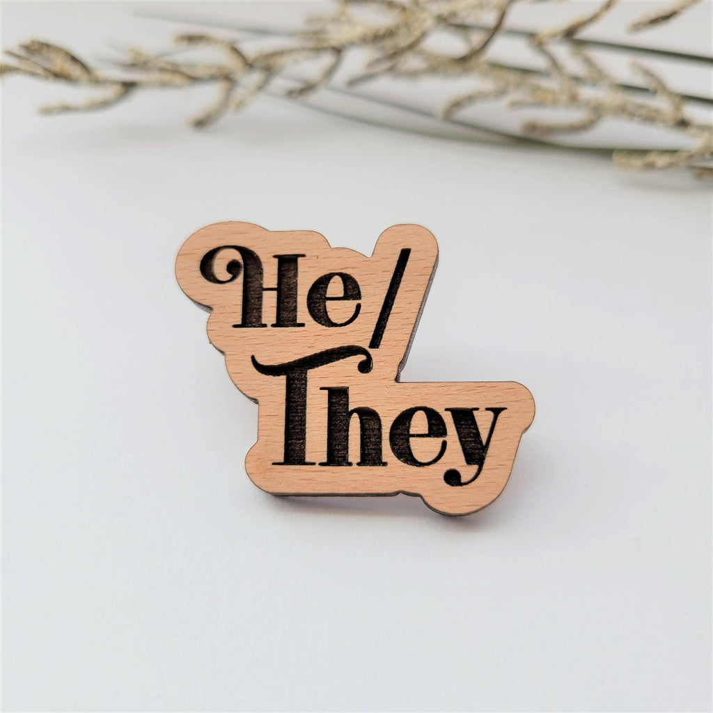 He/they pronoun pin
