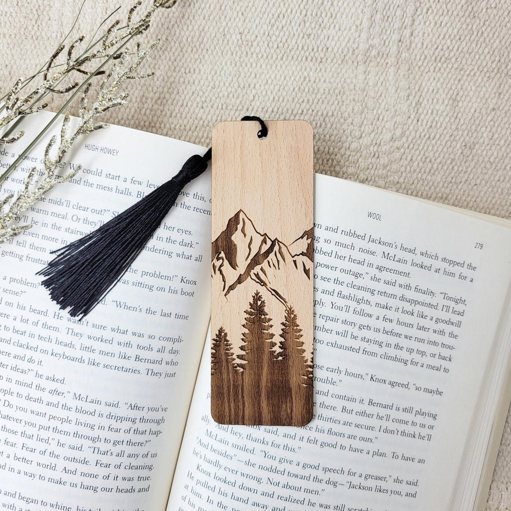 Personalized wooden bookmarks, Fun characters for Kids with