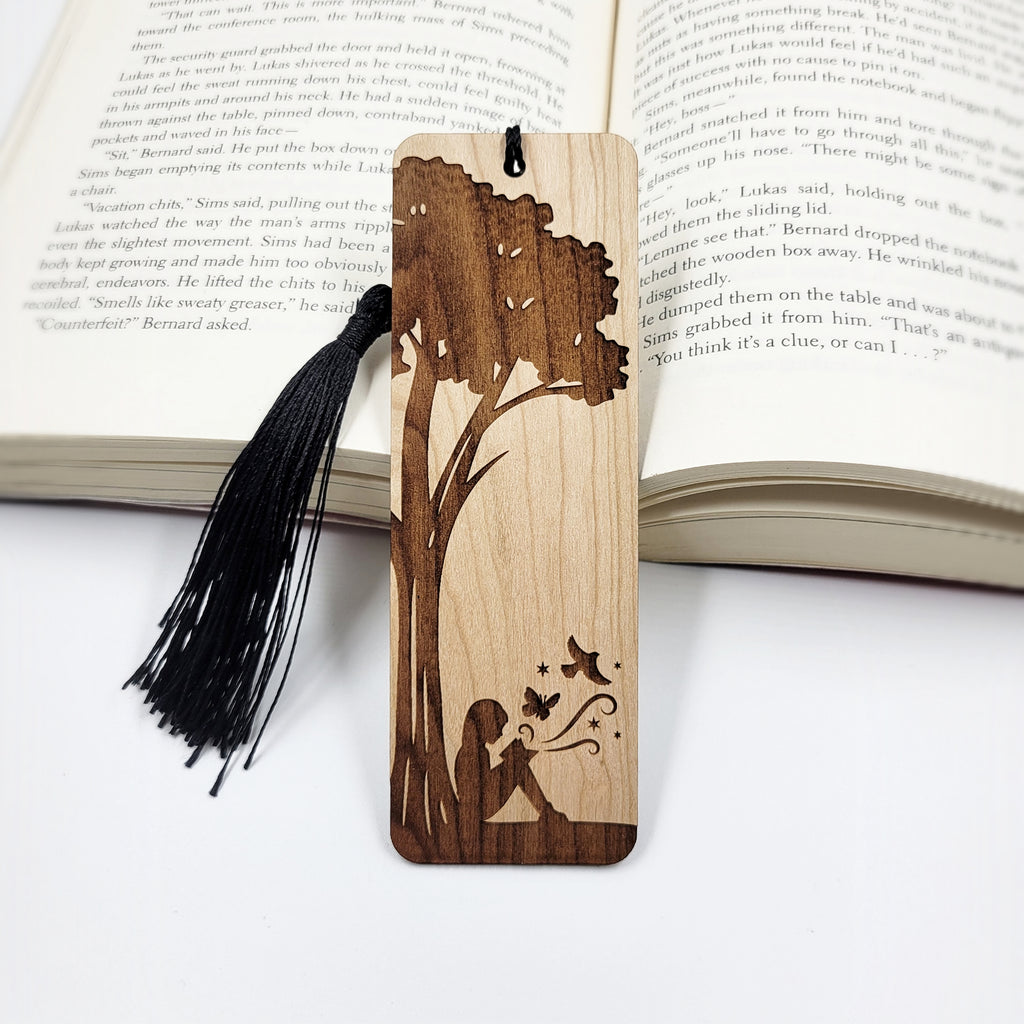 Laser Engraved Wood Bookmark Affirmation Descriptive Bookmarks for Office  Gifts or Stalking Stuffers for the Bookworms Nerdish Bookish Gifts –  PrettyLittleLaser